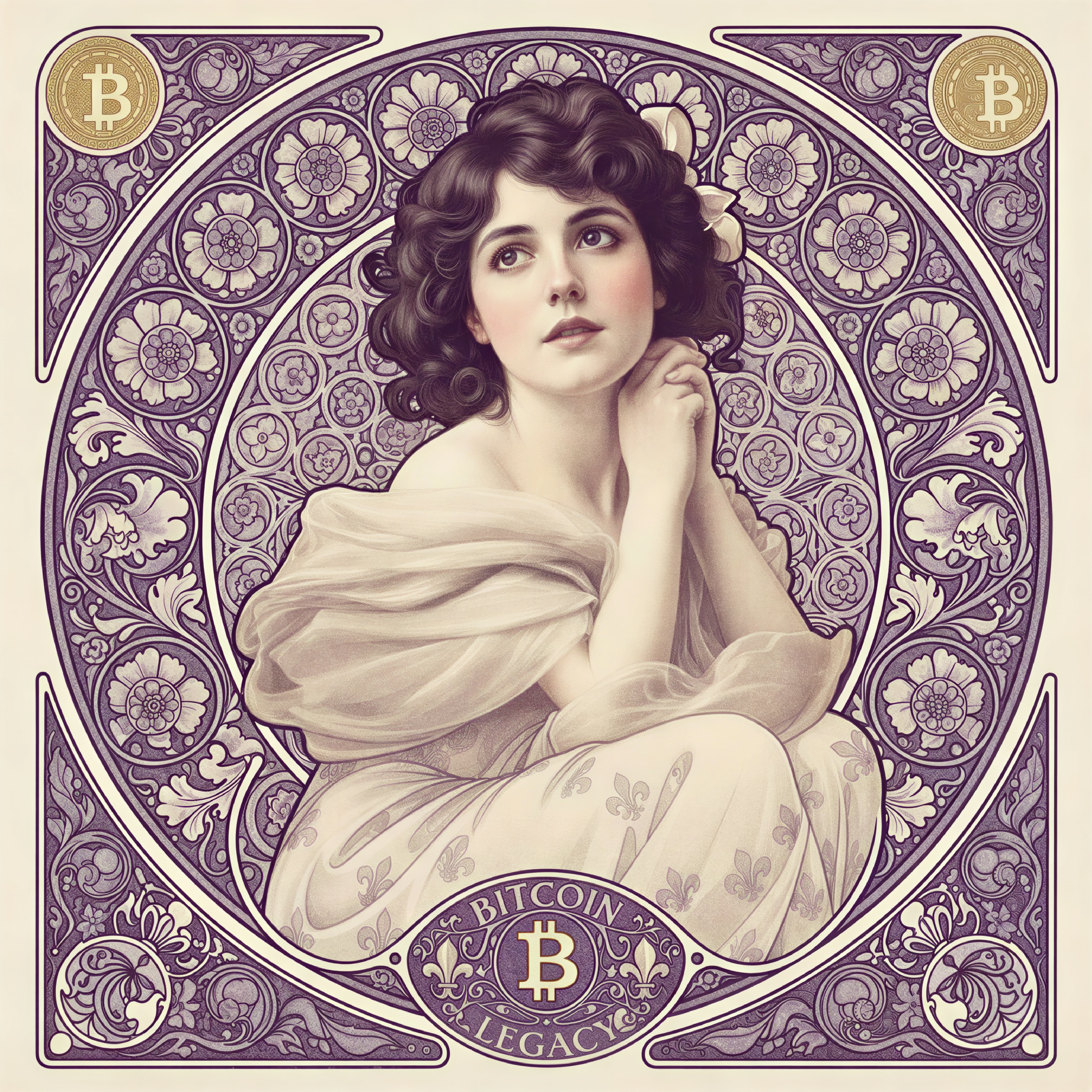 BTC Portraits – Art Nouveau